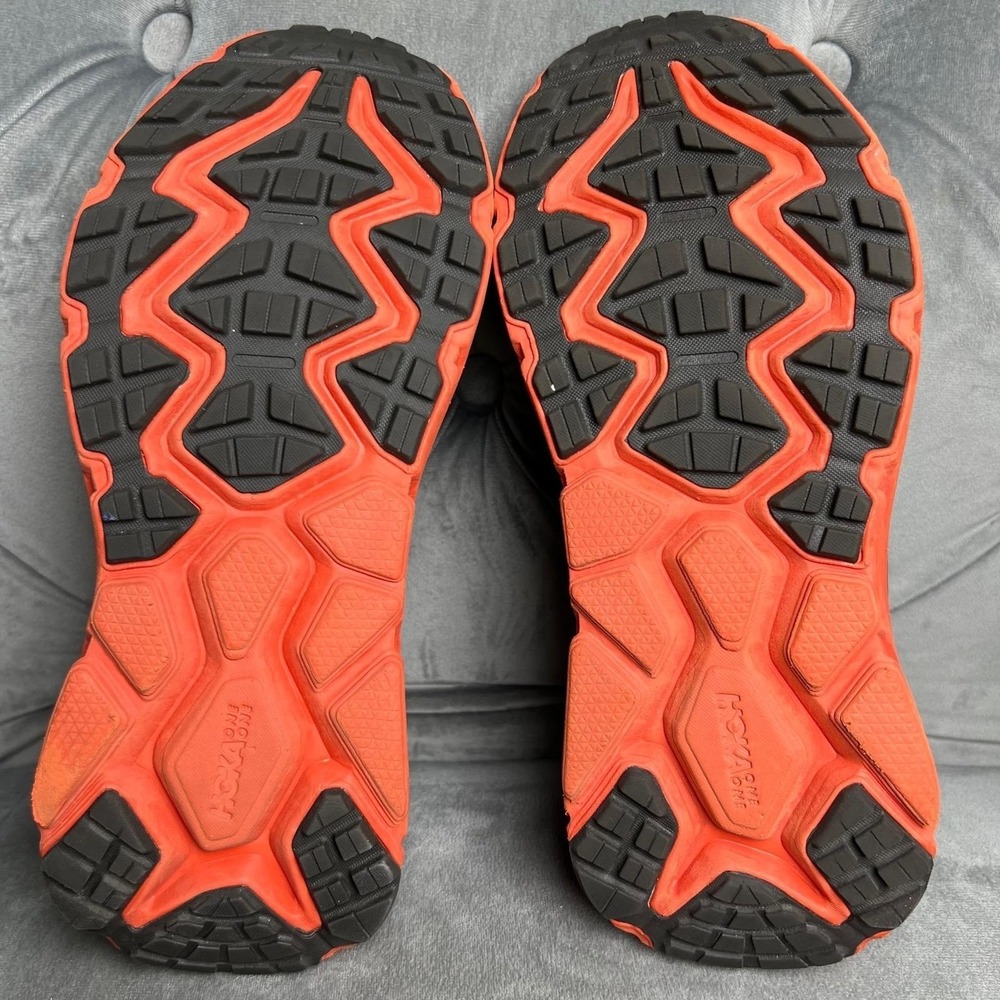 Hoka One One Challenger ATR 6W Trail Running Shoes Men 7 ThymeFiesta GreenOrange - Picture 9 of 16